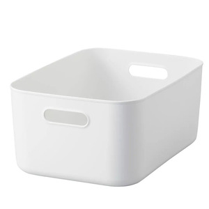 Clothing Organizer Storage <b>Box</b> Rectangular <b>With</b> <b>Lid</b> Stackable For Underwear Desktop Use Solid Color - Product Image 5