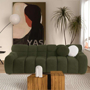 Modern Minimalist Fabric Vacuum Compressed <b>Sofa</b> Modular Foam Couch For Small Living Room Apartment - Product Image 1