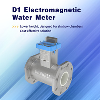Medidor de Agua Electromagnético DN150 IP68 RS485 Módulo MID D Q3/Q1 400 de Cámara Poco Profunda