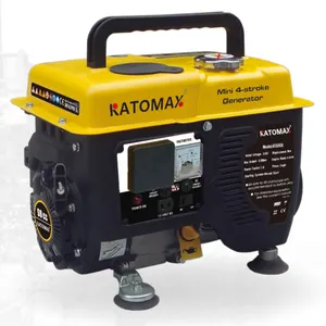 Katomax 12.7A Nominale Stroom En 2800W Vermogen 3000W Lage Brandstofverbruik Benzine Draagbare Generator