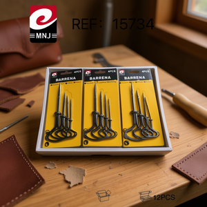Barrena Awl Set 4Pcs Craft Tool For Leather Working 12Pcs Box Pack - Product Image 2