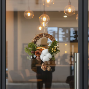 Cloches et guirlandes Décoration murale Entrée de <span class=keywords><strong>café</strong></span> <span class=keywords><strong>Fleuriste</strong></span> Restaurant Décor - Product Image 3