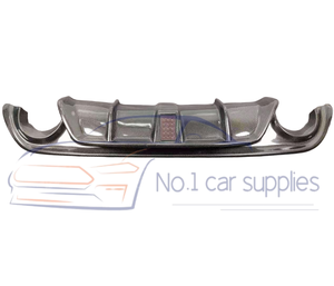Difusor Trasero Q50 con Luz LED para Infiniti <span class=keywords><strong>Q</strong></span> 2018-2021, Fibra de Carbono de Alta Calidad - Product Image 3