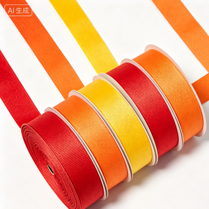 Cinta de poliéster 100% con estampado de lámina dorada, personalizable, de doble cara, tejida, resistente al encogimiento, GRACE RIBBON, venta al por mayor de fábrica - Product Image 5