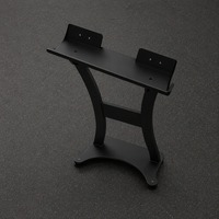 Support de rangement commercial pour haltères de gym, support de rangement en acier robuste à deux niveaux pour paires et ensembles d'haltères