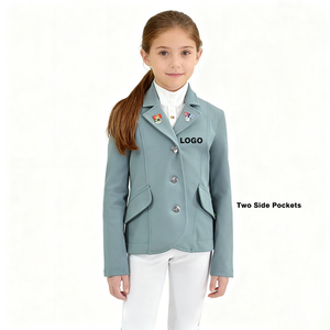 Veste d'équitation pour enfants en gros, extensible dans quatre directions, pour concours et spectacles équestres - Product Image 1