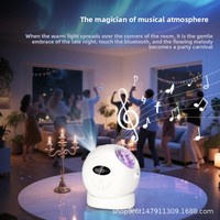Intelligente Projektions-Sternenhimmel-Leuchte Kleine Nachtbeleuchtung Astronaut Vollständige Sternenprojektion Kinderzimmer Kreatives Geschenk Atmosphärenlicht