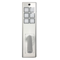100W 120W Led Power All In One Farola solar con iluminación por control remoto para toda la noche
