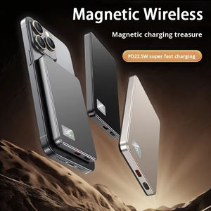 Cargador Portátil Ultra Mini, Precio de Fábrica, Cargador Inalámbrico, Carga Rápida de 20W para iPhone y <span class=keywords><strong>iWatch</strong></span>, <span class=keywords><strong>Powerbank</strong></span> Magnético - Product Image 4