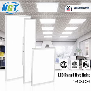 Lámpara de Techo LED Plana de 2x4, 5CCT, 72W/60W/50W/40W/30W, Regulable, para Oficina y Cocina - Product Image 1