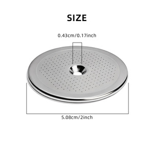 Filtre à café en acier inoxydable, maille ultra fine de 50.7mm, pour machines à expresso, accessoire pour système de brassage - Product Image 2