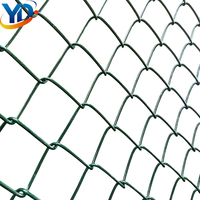 Malla de Alambre Galvanizado Recubierto de PVC, Marca YAODONG, Calibre de Alambre de 2.0-3.5mm, para Ganado, Aves de Corral, Huertos, Estanques de Peces