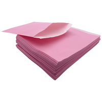 Sacs en verre mignons écologiques sacs en papier ciré rose friandise plate sacs à biscuits en papier bonbon pour beignets chips