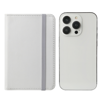 Porte-passeport vierge en cuir PU pour impression par transfert thermique, élégant et pratique pour les voyages