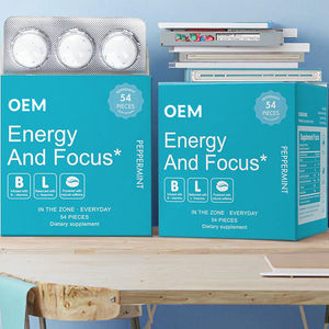 OEM <span class=keywords><strong>Chewing</strong></span>-<span class=keywords><strong>gum</strong></span> Vitamine L Théanine Supplément pour la santé du cerveau Energy Focus Menthe L-Theanine Focus and Energy <span class=keywords><strong>Gum</strong></span> - Product Image 5