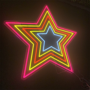 Новый дизайн неоновой вывески, бесплатный дизайн, RGB-неоновые светильники, вывеска с эффектом тысячи слоев зеркала, настенная реклама, волшебный декор для комнаты и дома - Product Image 6