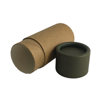 100% baume à lèvres biodégradable et recyclable boîte ronde sans plastique Lotion bâton conteneur vide déodorant papier emballage Tube