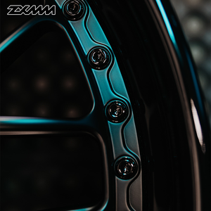 ZXMM 2 pièces 19 20 21 22 24 26 pouces 5*114.3 5*120 jantes forgées noires brillantes de luxe 458 990 pour RS3 RS4 Classe G <span class=keywords><strong>Maclaren</strong></span> 570 720 - Product Image 2