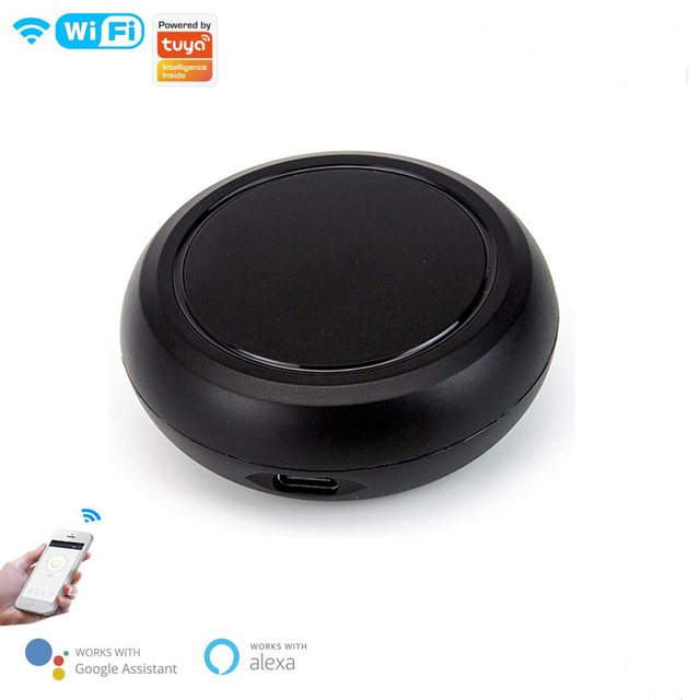 Smart WiFi IR Remote Control Tuya Universal Remote WiFi Remote Controller Smart Home Works With Alexa Google Assistant