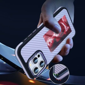 Cover <span class=keywords><strong>per</strong></span> iPhone 16 con Schermo NFC in Fibra di Carbonio, Proiezione a Quattro Colori, Hardware e Lente di Alta Qualità dalla Fabbrica BAILI - Product Image 6