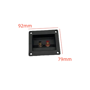2 vías 92x80mm ABS alambre de cobre transparente conexión de altavoz caja de terminales conector producto género ICs - Product Image 2