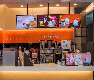 Siêu Hẹp Bezel Nhà Hàng LCD Kỹ Thuật Số Menu Board, Fastfood, Cafe, Đồ Uống Cửa Hàng Màn Hình LCD, Liền Mạch Android Kỹ Thuật Số Menu - Product Image 4
