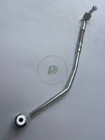 Pièces de moteur OEM ZCEC ISD6.7 ISB6.7 Tuyau flexible 5267102 5314073 Conduite d'alimentation en huile du turbo, Ligne d'alimentation en huile du turbo