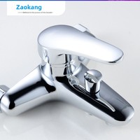 Ensemble de robinetterie de douche Zaokang en cuivre massif, design moderne et minimaliste, mitigeur encastré en céramique pour eau chaude et froide, épaissi