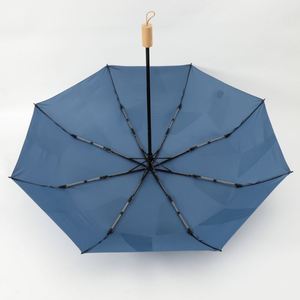 Parapluie Moderne Double Usage à 3 Plis, Nouveau Modèle Pliant Facile avec Poignée Intégrée, Design Simple pour Jours Pluvieux et Ensoleillés - Product Image 4
