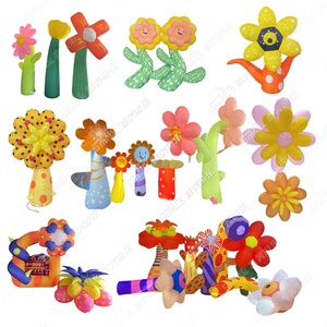Modèle <span class=keywords><strong>de</strong></span> ballons gonflables personnalisés en forme <span class=keywords><strong>de</strong></span> fleur <span class=keywords><strong>de</strong></span> lotus éclairés par LED pour discothèque - Product Image 1
