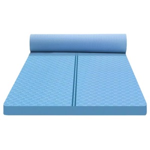 Tapis de yoga en EVA <span class=keywords><strong>TPE</strong></span> de 15 mm, tapis pour sauter à la corde, double face, antidérapant, imperméable, écologique, absorption des chocs, insonorisant, pour la maison, la salle de sport, l'entraînement - Product Image 2