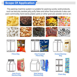 เครื่องบรรจุและปิดผนึกซองแบบตั้งได้ Doypack สำหรับเมล็ดพืช ถั่ว ข้าวโพดทอด ข้าวสาร  แบบปรับแต่งได้ ผลิตในจีน - Product Image 2