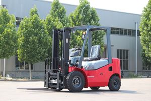 חדש mightמטען cpd25 סולר מלגזה <span class=keywords><strong>2.5t</strong></span> 4Wd שני שלבים בתורן מוצק צמיגים 3000 מ "מ מזלג גובה - Product Image 5