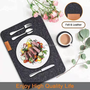 Hot Bán Cao Cấp Cổ Điển Cảm Thấy Pan Bảo Vệ Chịu Nhiệt Non-Slip Thoải Mái Phụ Kiện Ăn Uống - Product Image 5