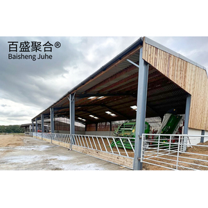 Nhà sản xuất ngành công nghiệp đúc sẵn hội thảo prefab Kết Cấu Thép trang trại lưu trữ kho kim loại Cấu trúc khung tòa nhà - Product Image 4