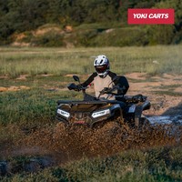 ATV de 500CC de YKGO, Directo de Fábrica, para Aventuras en la Playa, con Tracción en las 4 Ruedas, Cabrestante y EPA