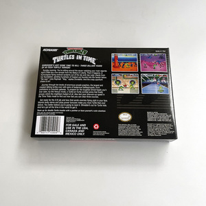 Rùa trong thời gian (tiết kiệm Pin) USA/ NTSC phiên bản 16bit <span class=keywords><strong>Video</strong></span> <span class=keywords><strong>Game</strong></span> Console <span class=keywords><strong>game</strong></span> Cartridge cho SNES - Product Image 3