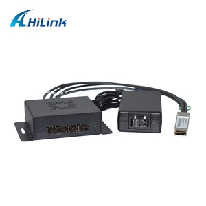 SFP + adaptör modülü kutusu koparma için 40G <span class=keywords><strong>QSFP</strong></span> + genişletici SFP + kafes - Product Image 2