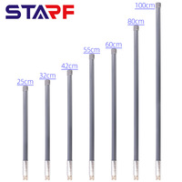Antena Omnidireccional 4G LTE para Exteriores, Impermeable, de Fibra de Vidrio FRP y Acero Inoxidable, Conector Macho Tipo N, 700-2700Mhz, para Base