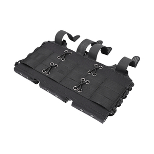 Portacargadores Triple de Nailon 500D, Camuflaje, para Cargadores 5.56, para Chaleco Táctico, Panel para Cargadores de Caza, Portaplacas - Product Image 2