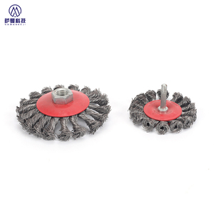 <span class=keywords><strong>Brosse</strong></span> à fil noué de qualité industrielle <span class=keywords><strong>pour</strong></span> <span class=keywords><strong>meuleuse</strong></span> <span class=keywords><strong>d</strong></span>'<span class=keywords><strong>angle</strong></span>, <span class=keywords><strong>pour</strong></span> le <span class=keywords><strong>d</strong></span>écapage de la rouille, le <span class=keywords><strong>d</strong></span>écapage de la peinture et le <span class=keywords><strong>d</strong></span>ébavurage des surfaces métalliques - Product Image 2