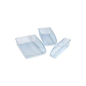Juego de 3 piezas transparente para organizador de nevera - Product Image 5