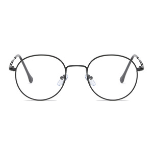 Lunettes optiques unisexes élégantes et transparentes à monture métallique Lunettes de lecture légères pour ordinateur avec lumière bleue pour hommes et femmes - Product Image 3