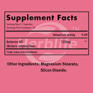 Suplemento de Berberina - Berberina HCL - Apoya el Peso Saludable y el Sistema Inmunológico - Venta al por Mayor - Personalizable - Product Image 3