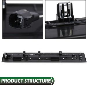 Estribos Delanteros Iluminados LED Platinum Compatibles con Ford F250 F350 F450 F550 Super Duty Solo Cabina Doble 2017-2022 - Product Image 4