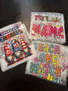 Écussons en caoutchouc personnalisés sans MOQ, motifs infirmière, chien, thèmes religieux, dessins animés, pour transferts sur vêtements et pour la personnalisation de t-shirts en gros - Product Image 2