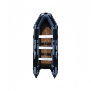 Bateau pneumatique robuste très vendu, 530 cm, idéal <span class=keywords><strong>pour</strong></span> les sorties de pêche, couleur gris foncé, avec certification de sécurité CE - Product Image 5