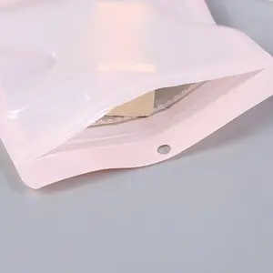 Sacos plásticos de três lados com estampa personalizada de marca mágica biodegradável para embalagem de meias e roupas íntimas, sacos de pano para bolsas