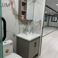 Bâtiment de bureau en conteneur maritime extensible de 20 pieds, maison préfabriquée avec 2 chambres, design moderne, certifié ISO9001 et CE