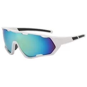 UV-Schutz Wind dichte MTB Rennrad-Sonnenbrille Outdoor-Sport Wandern Laufen Sonnenbrille für Männer Frauen